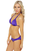Making Waves Blue Halter Bikini