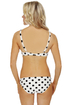 Fifties Flirt White Polka Dot Bikini