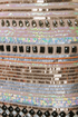 Undersea Casino Taupe Sequin Skirt
