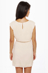 On Reflection Cream Sequin Dress