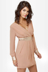 Stay the Quartz Blush Sequin Dress