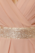 Stay the Quartz Blush Sequin Dress