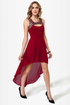 Fashionably Elated Red Sequin Dress