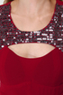 Fashionably Elated Red Sequin Dress