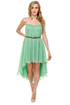 Blaque Label Aeriform Strapless Mint Green Dress