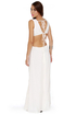 Blaque Label More or Backless Ivory Maxi Dress