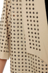 Blaque Label Studfest Studded Beige Jacket