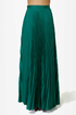 Blaque Label Mermaid\\\\\\\'s Path Teal Maxi Skirt
