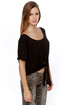 Brandy Melville John Galt Rae Black Top