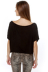 Brandy Melville John Galt Rae Black Top