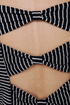 Brandy Melville John Galt Alanna Striped Blue Top