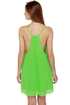 Tank It Easy Lime Green Dress