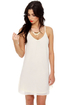 Tank It Easy Cream Dress