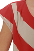 Passing the Test Striped Red Dress