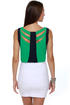 Ad-vent-ure Awaits Color Block Tank Top