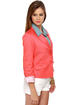 Exe-Cute-ive Coral Blazer