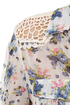 Tree House Time Floral Print Crop Top