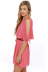 Dancing Queen One Shoulder Pink Dress