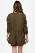 First Lieutenant Army Green Military Jacket