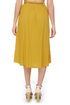 Honeybee Hangout Yellow Midi Skirt