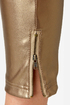 Leader of the Pack Gold Vegan Leather Leggings