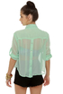 Kriss Kross Mint Green Top