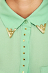 Hip Tips Sleeveless Mint Top