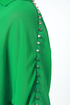 All of a Stud-den Sheer Green Top