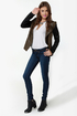 Cheap Monday Zip Low Medium Wash Skinny Jeans