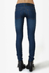 Cheap Monday Zip Low Medium Wash Skinny Jeans