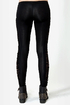 Walk the Line Black Leggings