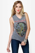 Chaser Iron Maiden Grey Muscle Tee