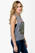 Chaser Iron Maiden Grey Muscle Tee