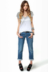 Chaser Fender White Print Tee