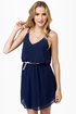 Bayside Navy Blue Dress