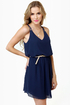 Bayside Navy Blue Dress