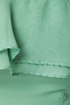 Frilled to be Here Strapless Sage Green Dress