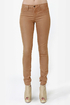 Dittos Jessica Mid-Rise Nutmeg Brown Jeggings