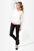 Dittos Dawn Mid Rise Shimmer Black Skinny Jeans