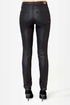 Dittos Dawn Mid Rise Shimmer Black Skinny Jeans