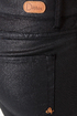 Dittos Dawn Mid Rise Shimmer Black Skinny Jeans