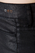 Dittos Dawn Mid Rise Shimmer Black Skinny Jeans