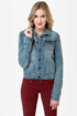 Dittos Sabrina Medium Wash Denim Jacket