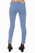 Level 99 Summer Janice Ultra Skinny Cropped Blue Jeggings