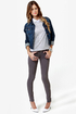 Level 99 Janice Ultra Skinny Stone Grey Jeggings