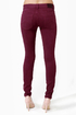 Level 99 Janice Ultra Skinny Burgundy Jeggings
