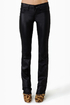 Level 99 Sash Slim Boot Cut Black Jeggings