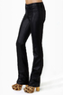 Level 99 Sash Slim Boot Cut Black Jeggings
