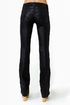 Level 99 Sash Slim Boot Cut Black Jeggings