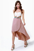 Harold and Mauve High-Low Skirt